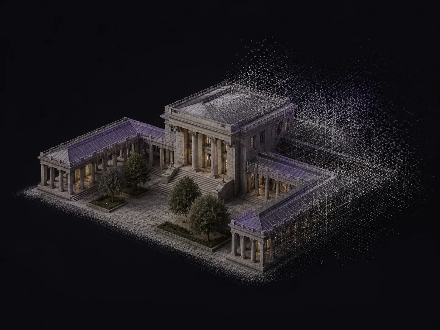 Техническая 3D-диорама памятника или ансамбля